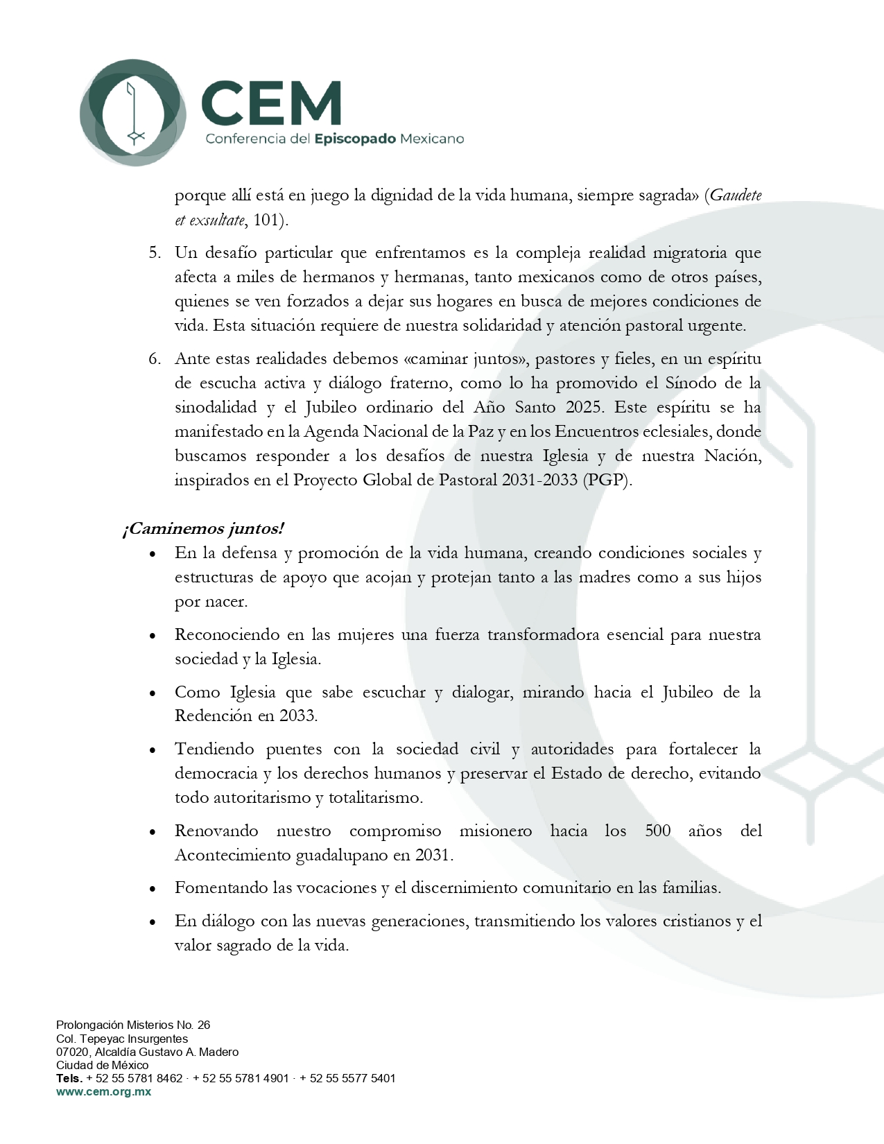 Mensaje al Pueblo CXVII AP page 0002